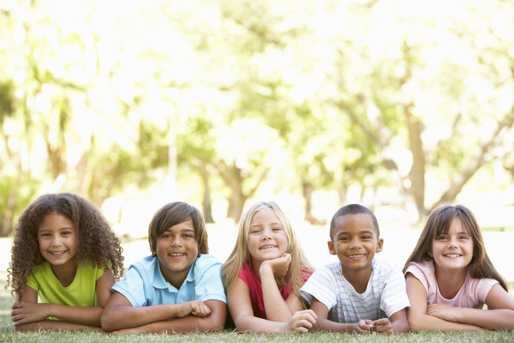 Five young friends